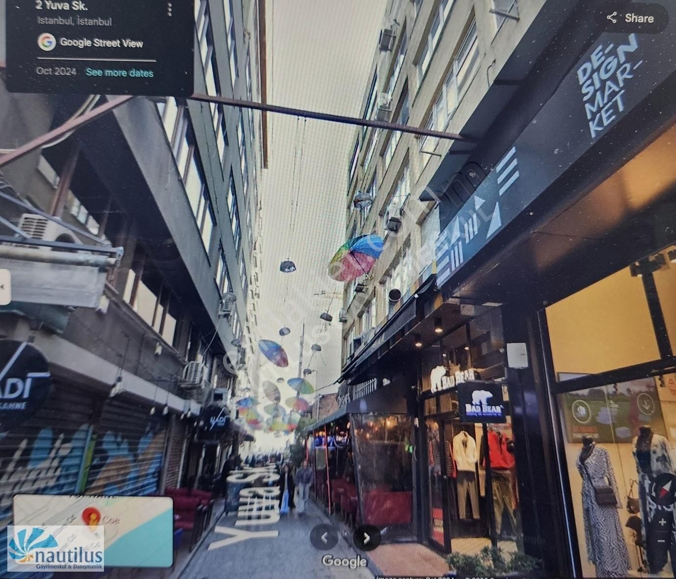 Tophane Galataporta Çok Yakın, Ofis, Büro 50 M2. Kiralık Dükkan - Görsel 2