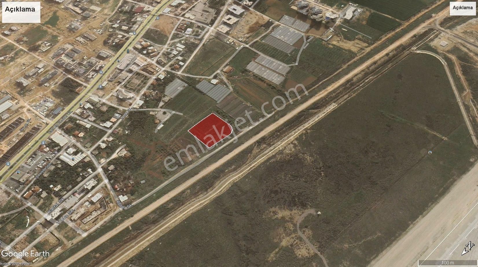 Antalya Aksu Altıntaşta 5.000 M² Ticari+konut İmarlı Arsa - Görsel 3