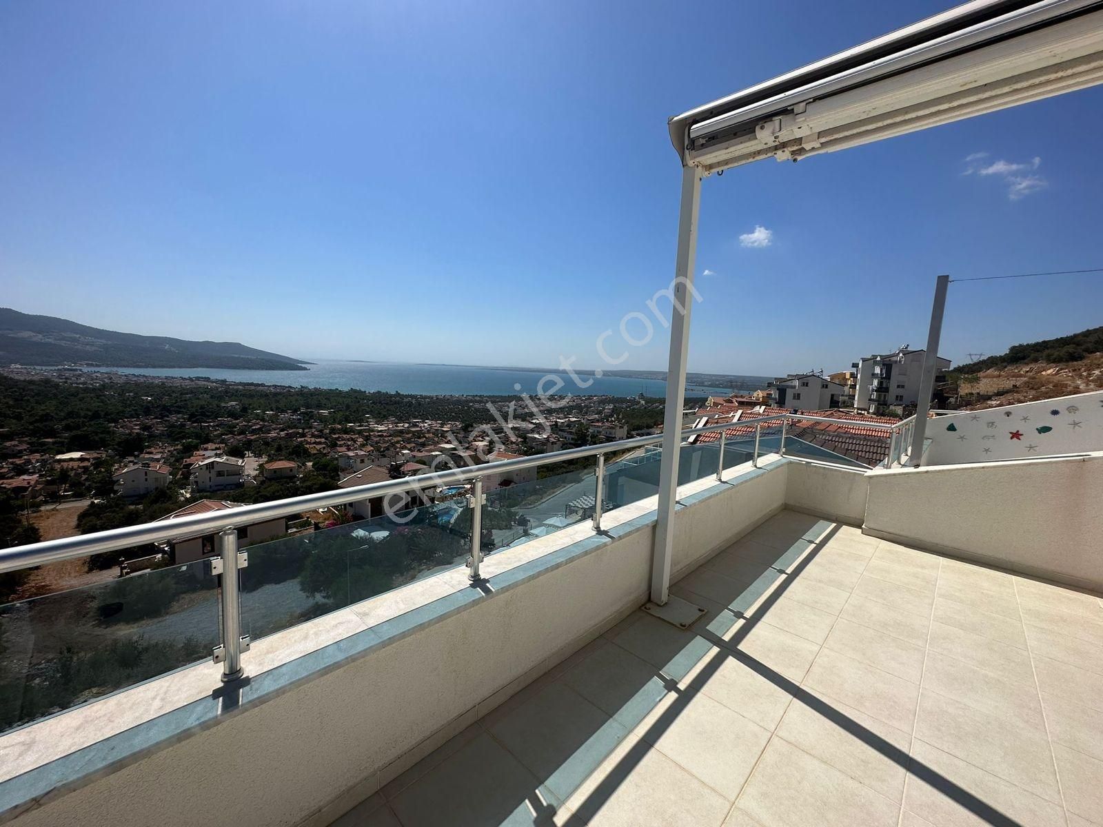 Remax Cool 2 'den Muhteşem Deniz Manzaralı Dublex Daire - Görsel 28