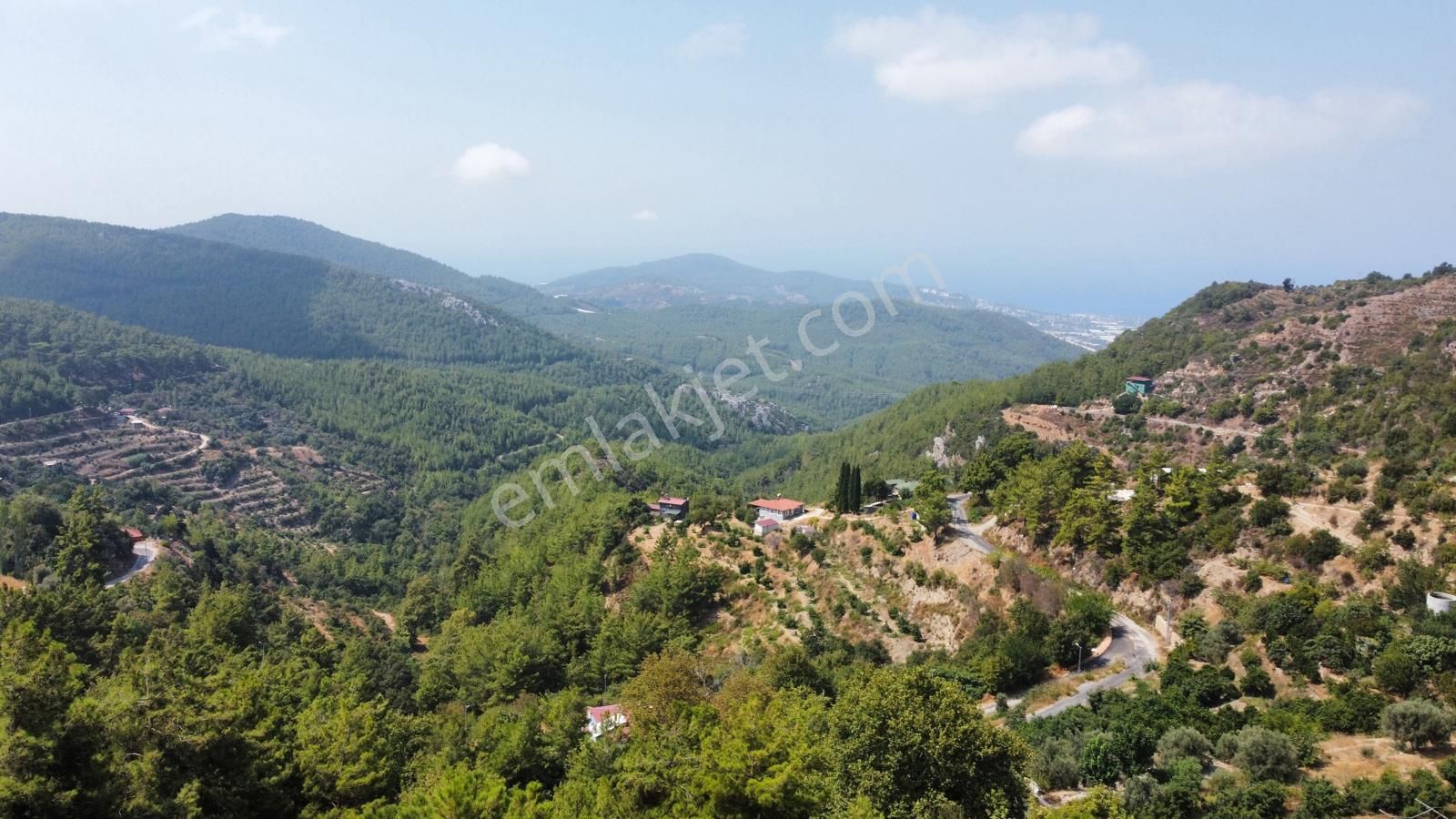 Alanya Gözüküçüklü Mahallesinde Satılık Deniz Manzaralı Tarla - Görsel 6