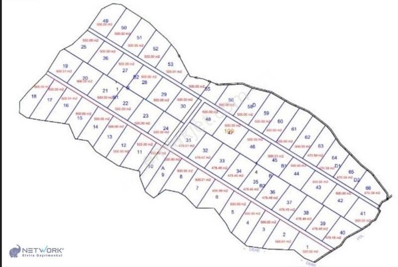Bodrum İslamhanelerinde 3 Adet 500 M² Kooperatif Hissesi-fırsat