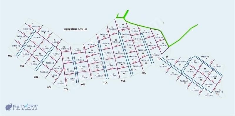 Bodrum Kızılağaçta 2adt 750m² Kooperatif Hissesiyatırım Fırsatı