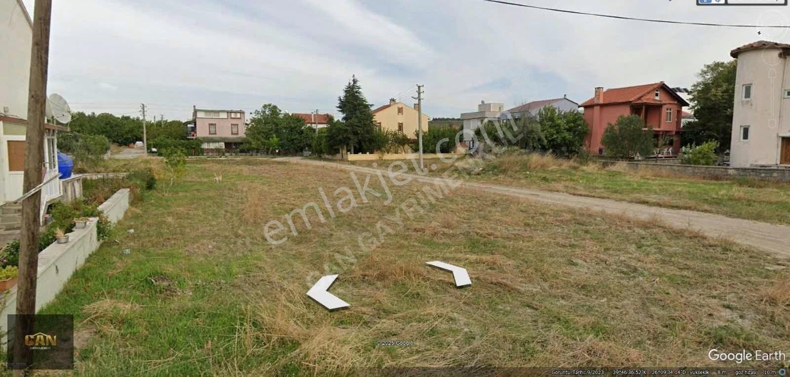 Çanakkale Ezine Dalyan'da 276m2 Müstakil Arsa