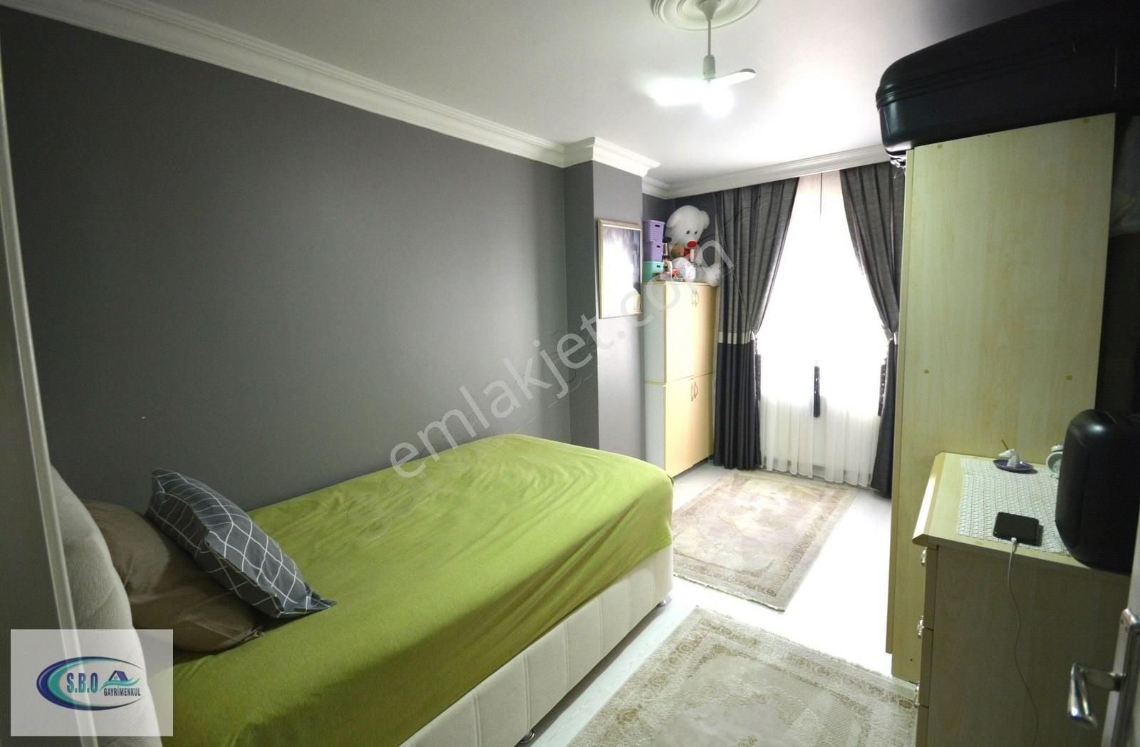 Mertoya 2 Dak Mesafede 3+1 İskanlı Geniş Çift Balk. Arakat Daire - Görsel 26