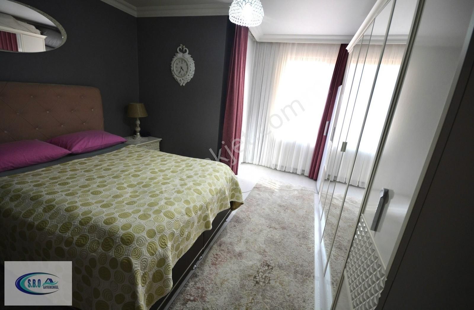 Mertoya 2 Dak Mesafede 3+1 İskanlı Geniş Çift Balk. Arakat Daire - Görsel 23