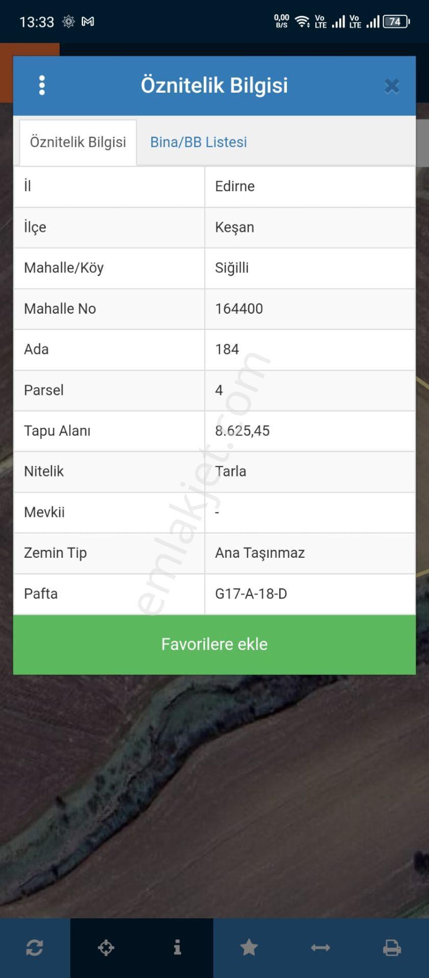 Ege Emlak'tan Keşana Yakın Siğillide Geleceğe Yatırımlık Tarla - Görsel 9