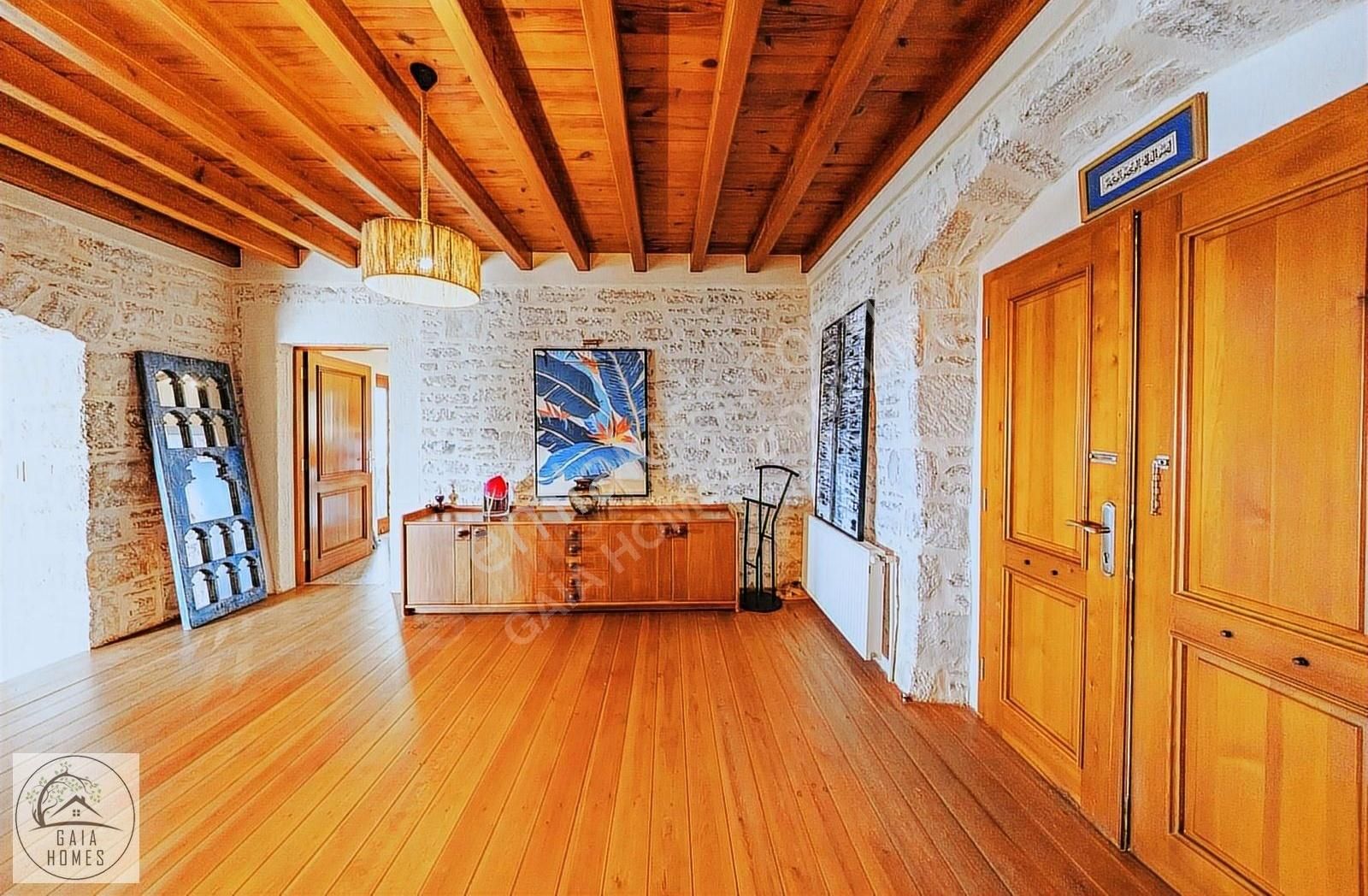 Bodrum Konacık Kiralık 1.5 Dönümde Havuzlu Müştemilatlı Taşvilla - Görsel 2