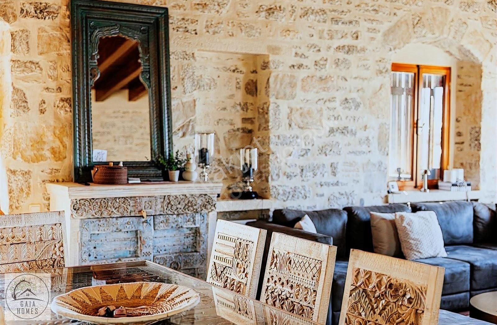 Bodrum Konacık Kiralık 1.5 Dönümde Havuzlu Müştemilatlı Taşvilla - Görsel 8