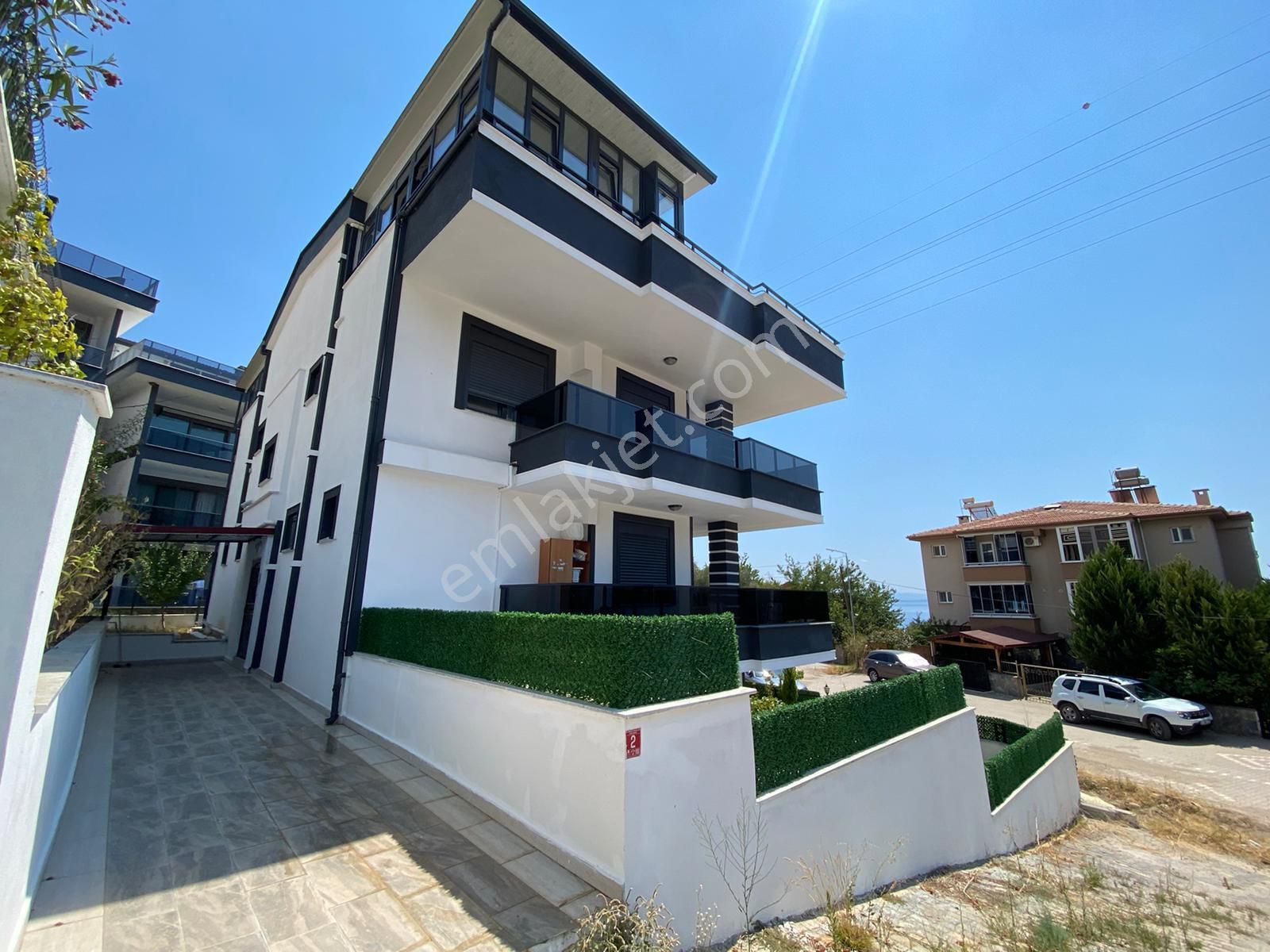 Altınoluk İlkbahar'dan Pazar Yerinin Üstünde Full Deniz Manzaralı Yüksek Giriş Uygun 3+1 Dublex - Görsel 40