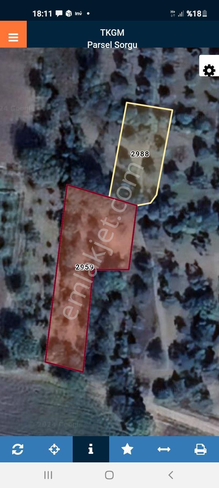 Bergama Göçbeyli Mahallesinde Yola Cephe, Baraj Vanasına Yakın Zeytinli Tarla - Görsel 3