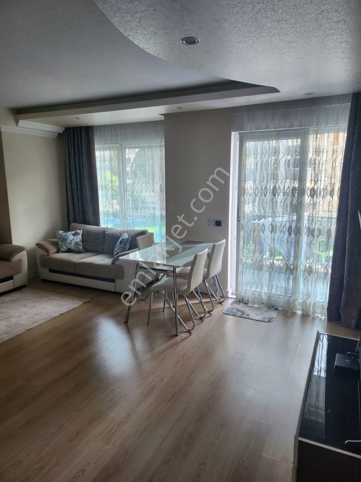 Antalya Melda Palas Sitesinde Ultra Lux 1+1 Eşyalı Daire - Görsel 2
