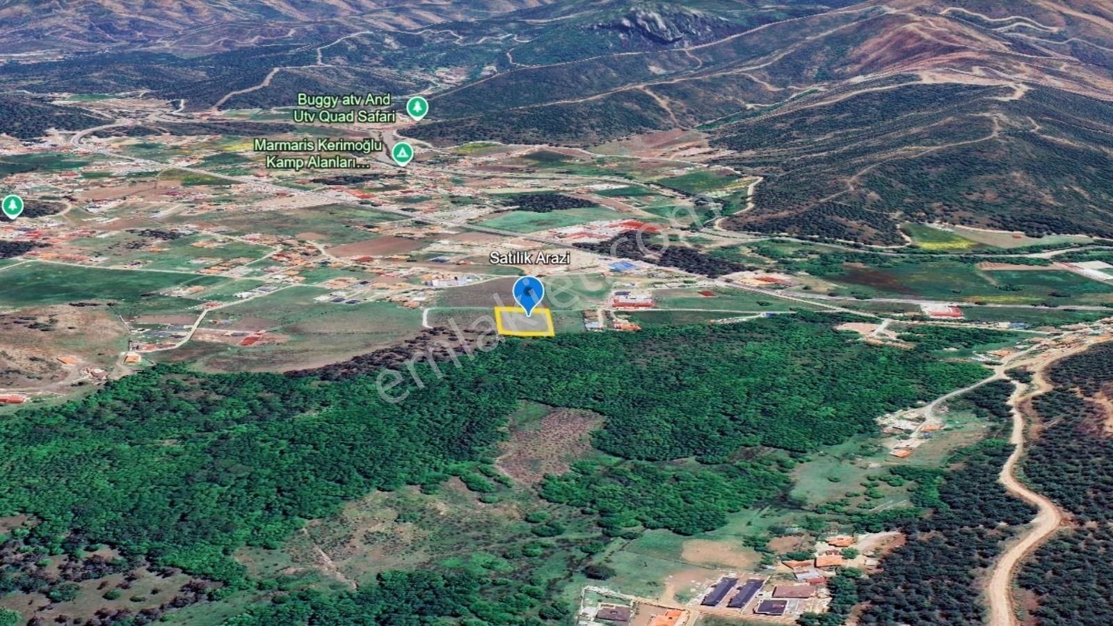 Marmaris Değirmenyanı'nda 3.800 M² Yatırım Fırsatı Satılık Arsa - Görsel 5