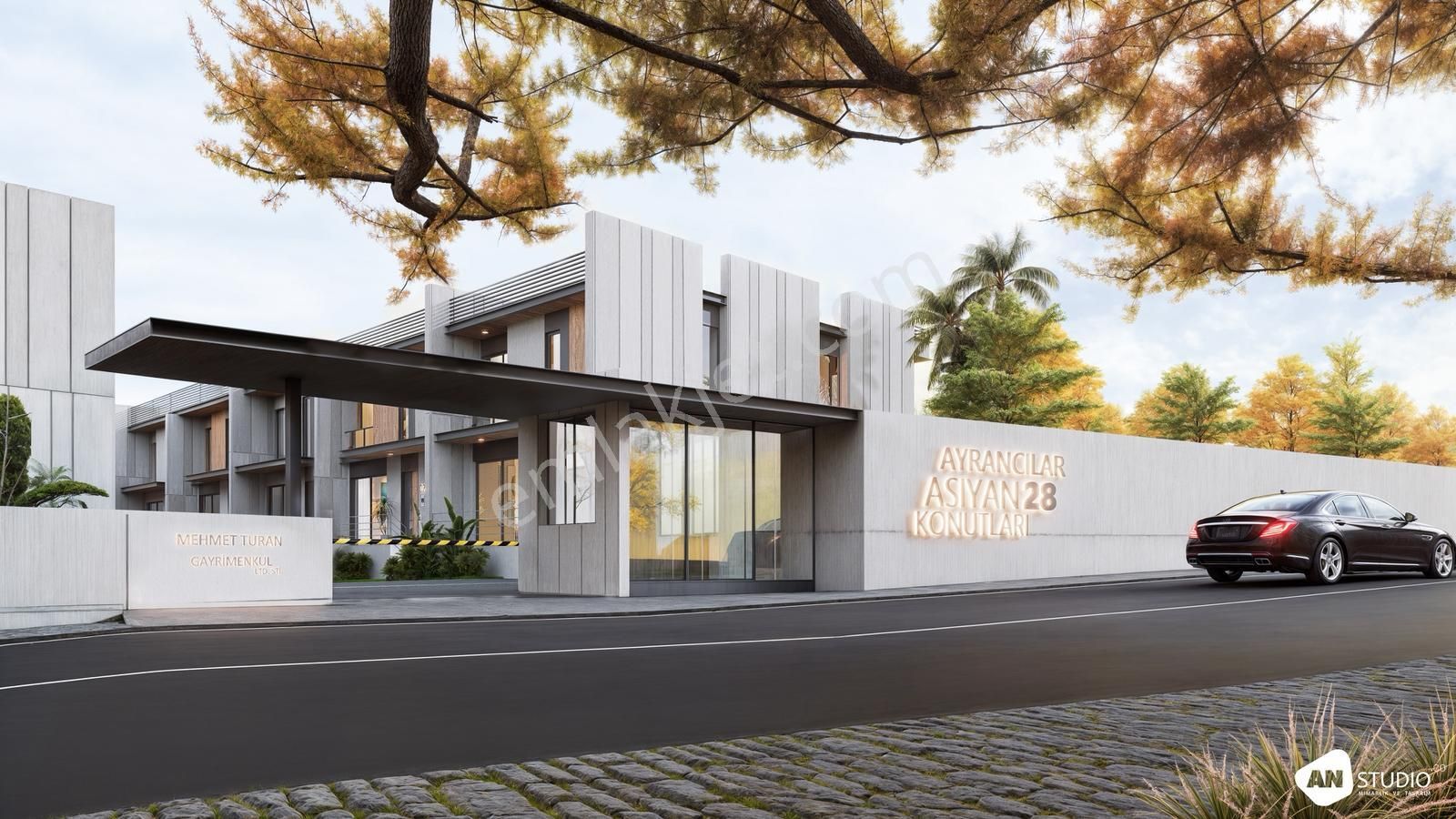 Sıfır Modern Tasarımlı 4+1 İkiz Villalar - Görsel 9