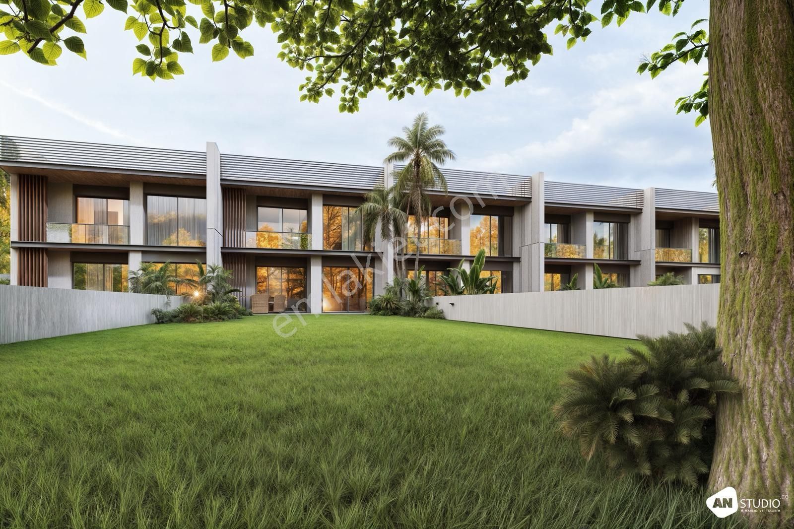 Sıfır Modern Tasarımlı 4+1 İkiz Villalar - Görsel 2