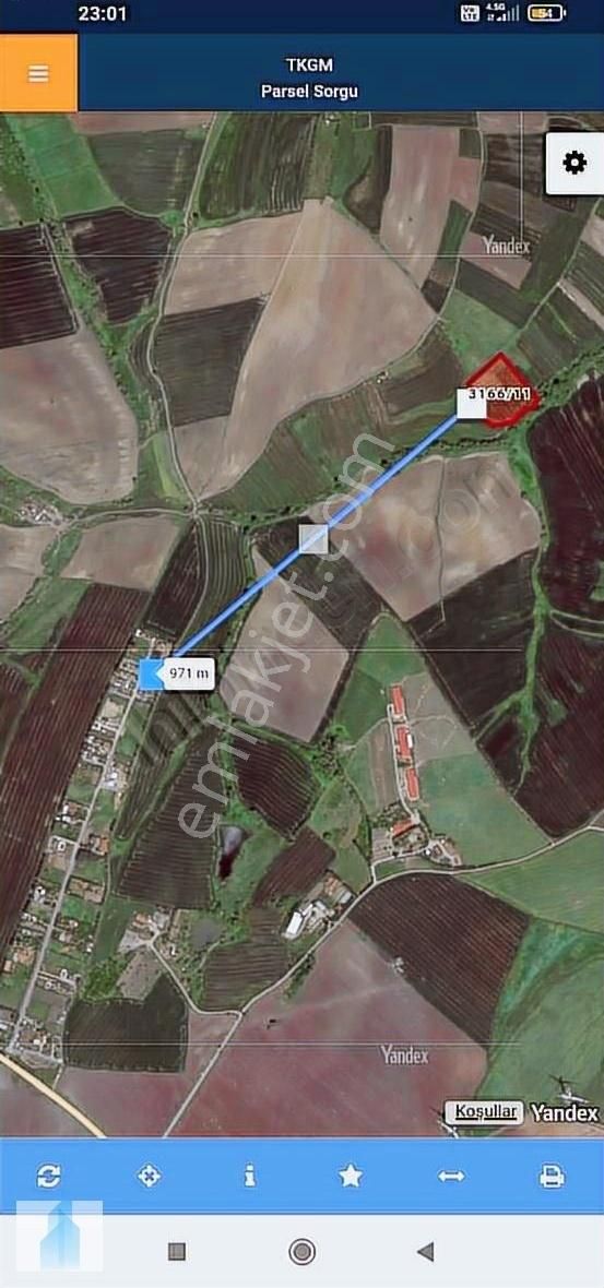Silivri Akören Da Satılık 2608 M2 Etrafı Çevrili Tarla Kelepir - Görsel 4
