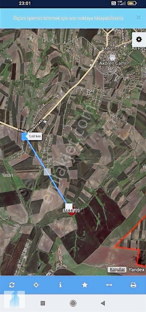 Silivri Akören Da Satılık 2608 M2 Etrafı Çevrili Tarla Kelepir - Görsel 5