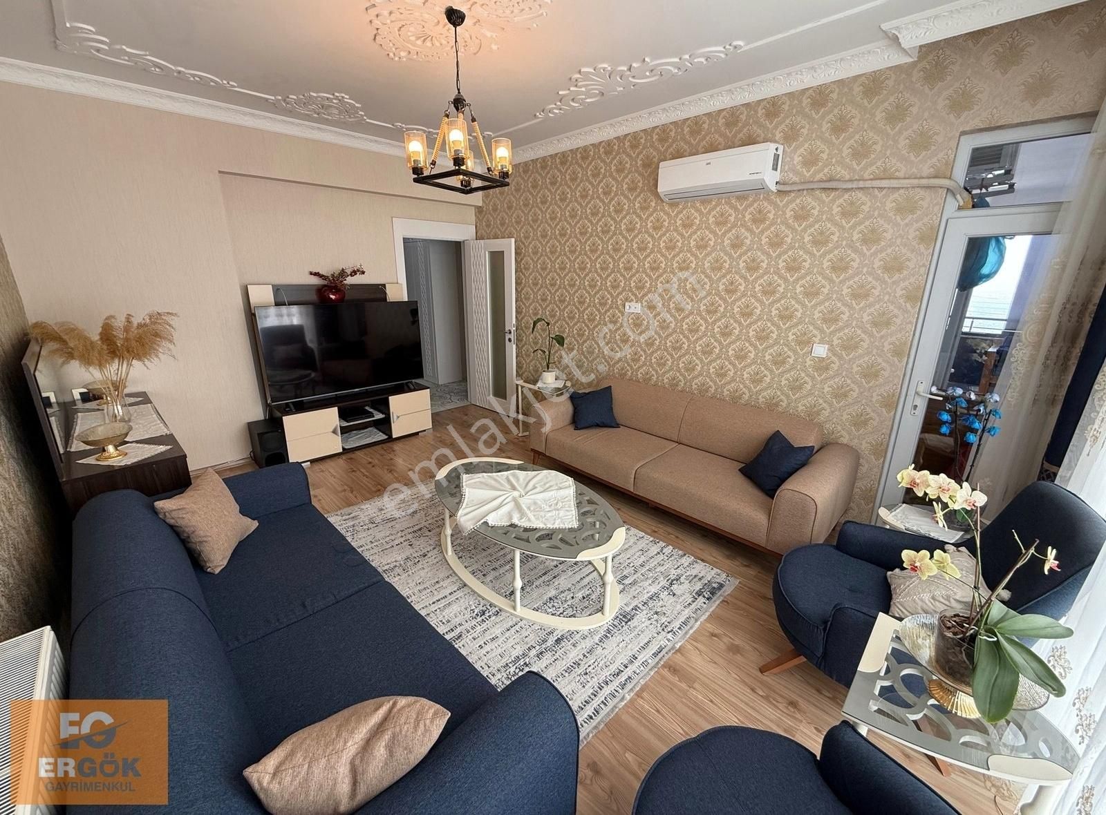 Mavikent Mah. 2+1 Geniş, Masrafsız, Kat Bahçeli Kiralık Daire