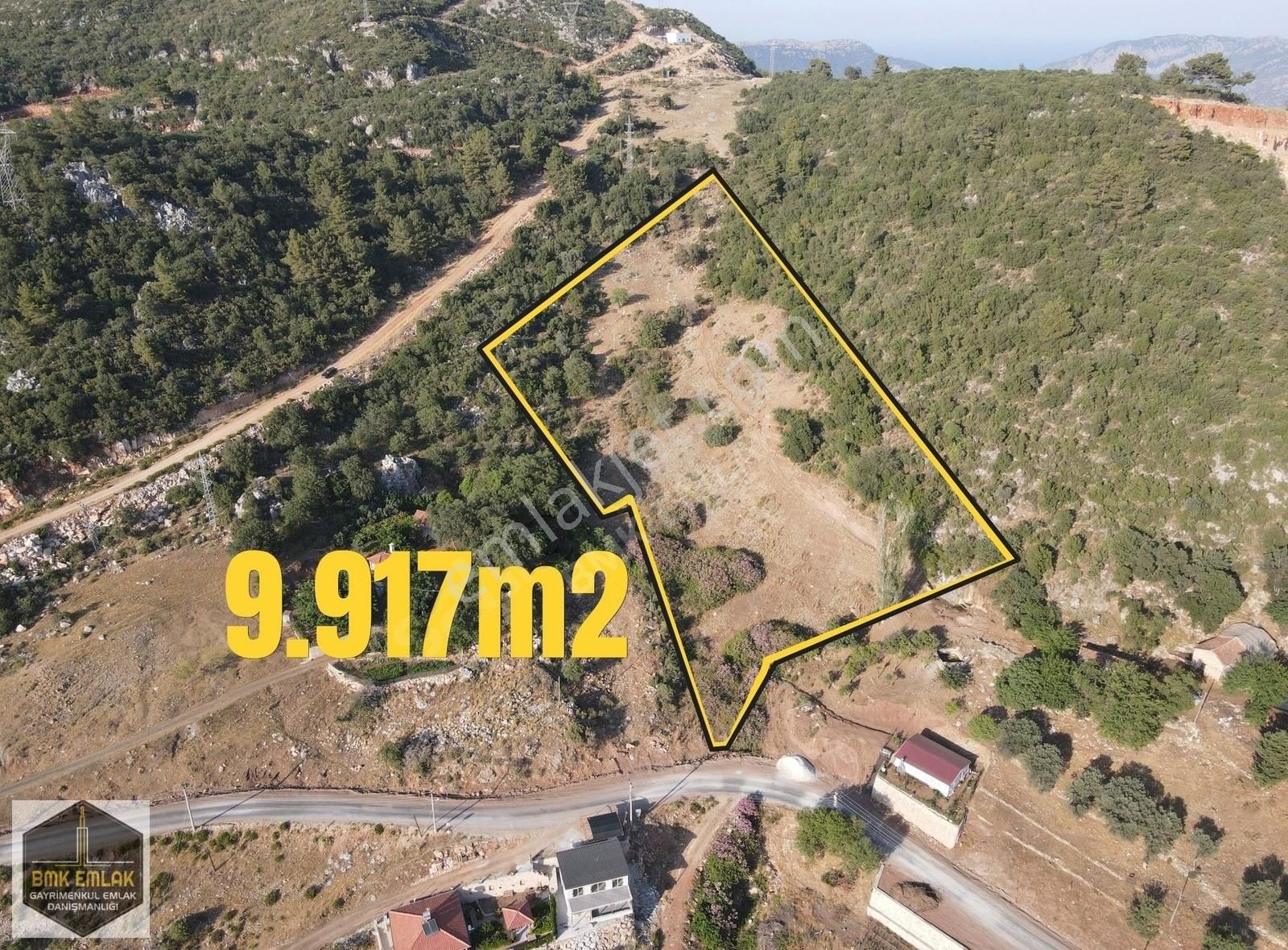 Bmk'dan Antalya Kumluca Belen'de Deniz Manzaralı Yola Sıfır Arsa - Görsel 8