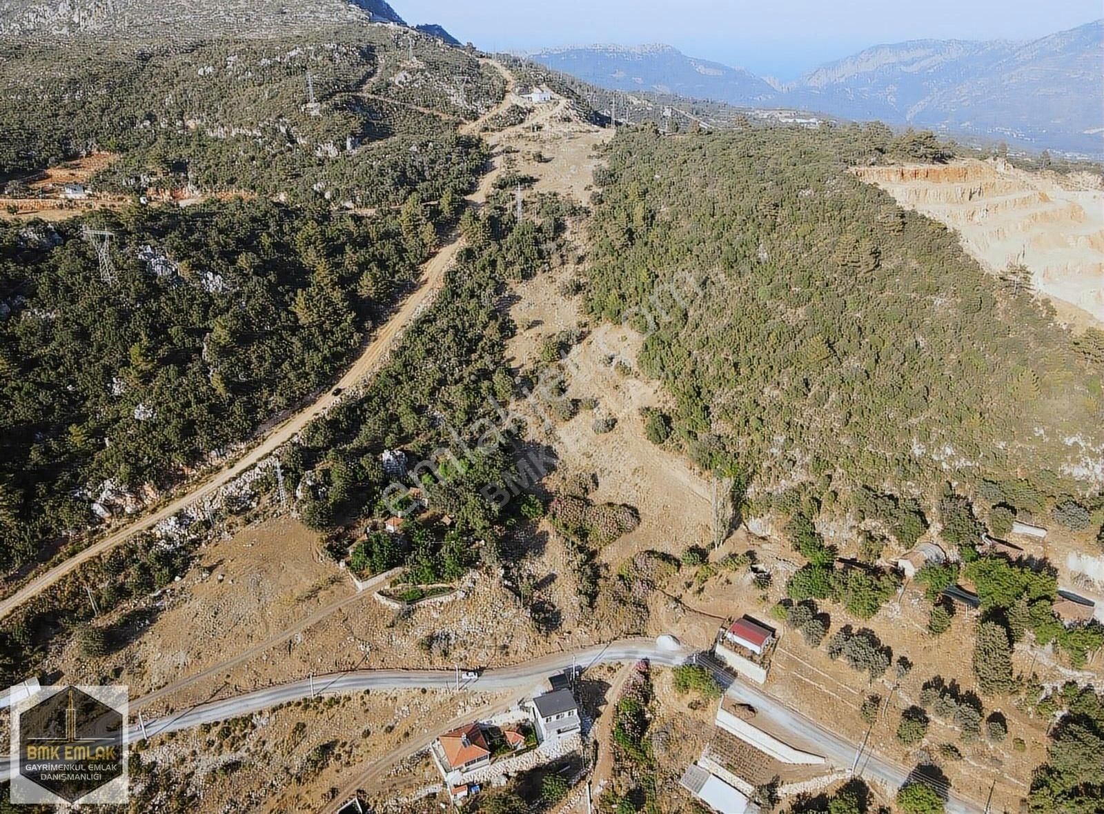 Bmk'dan Antalya Kumluca Belen'de Deniz Manzaralı Yola Sıfır Arsa - Görsel 10