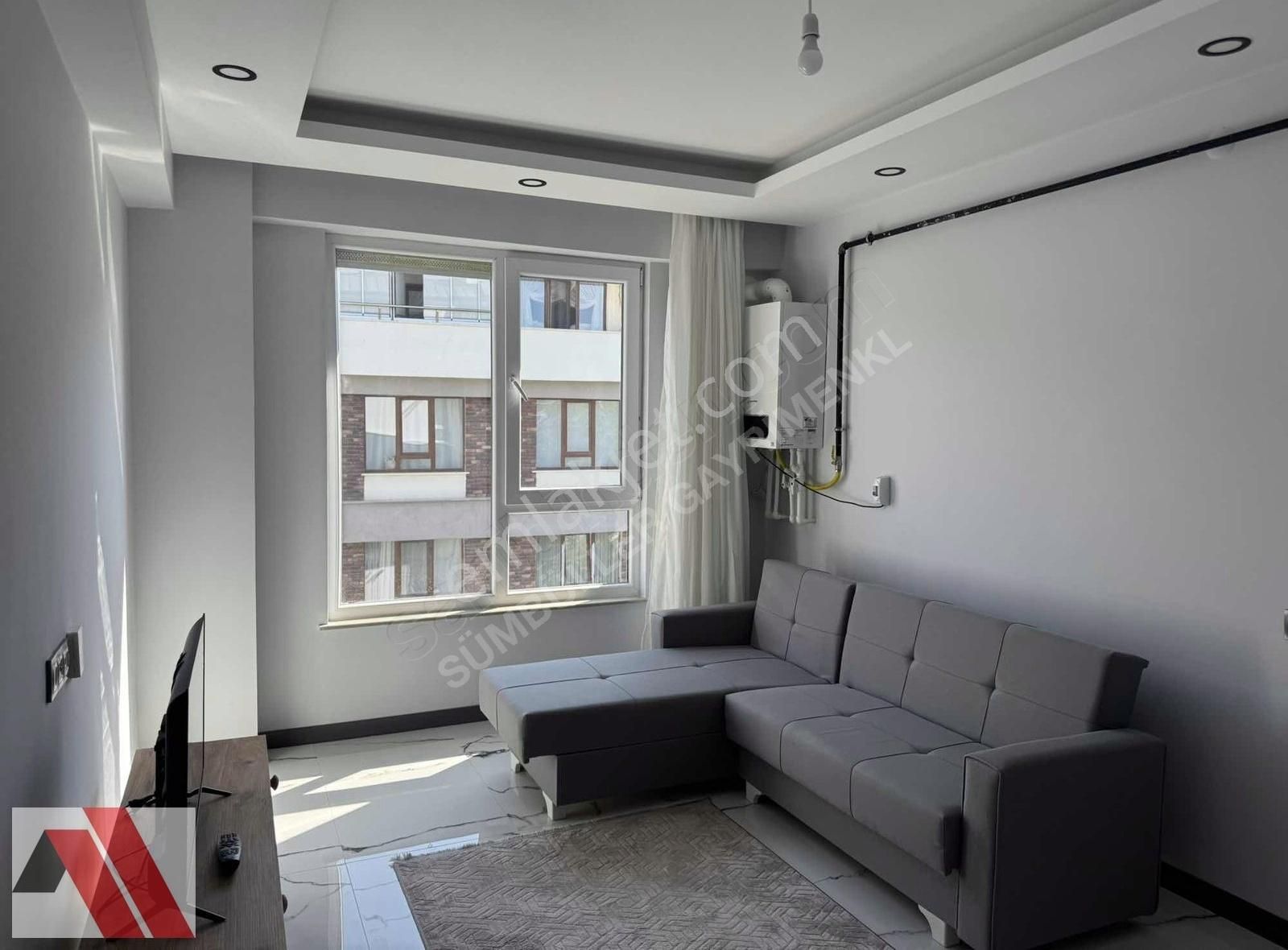 Sümbüller'den Şehir Merkezinde Eşyalı Modern Tasarım 1+1