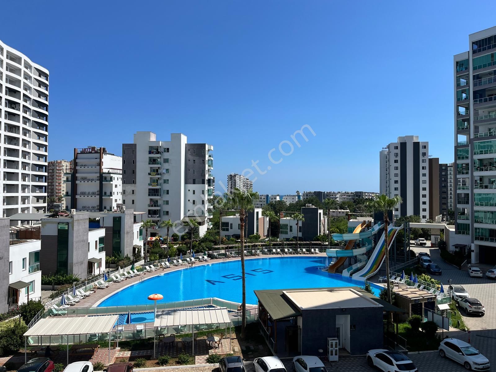 Tömük Asis Marmaris'te Havuz Ve Deniz Manzaralı 2+1 Satılık Kafa Daire... - Görsel 3