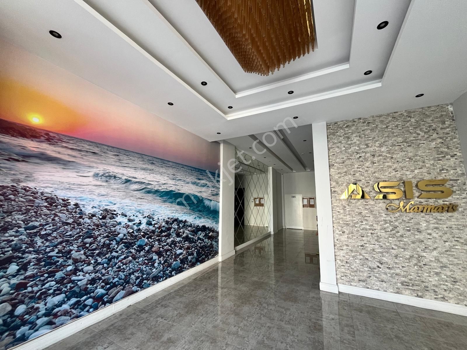 Tömük Asis Marmaris'te Havuz Ve Deniz Manzaralı 2+1 Satılık Kafa Daire... - Görsel 5