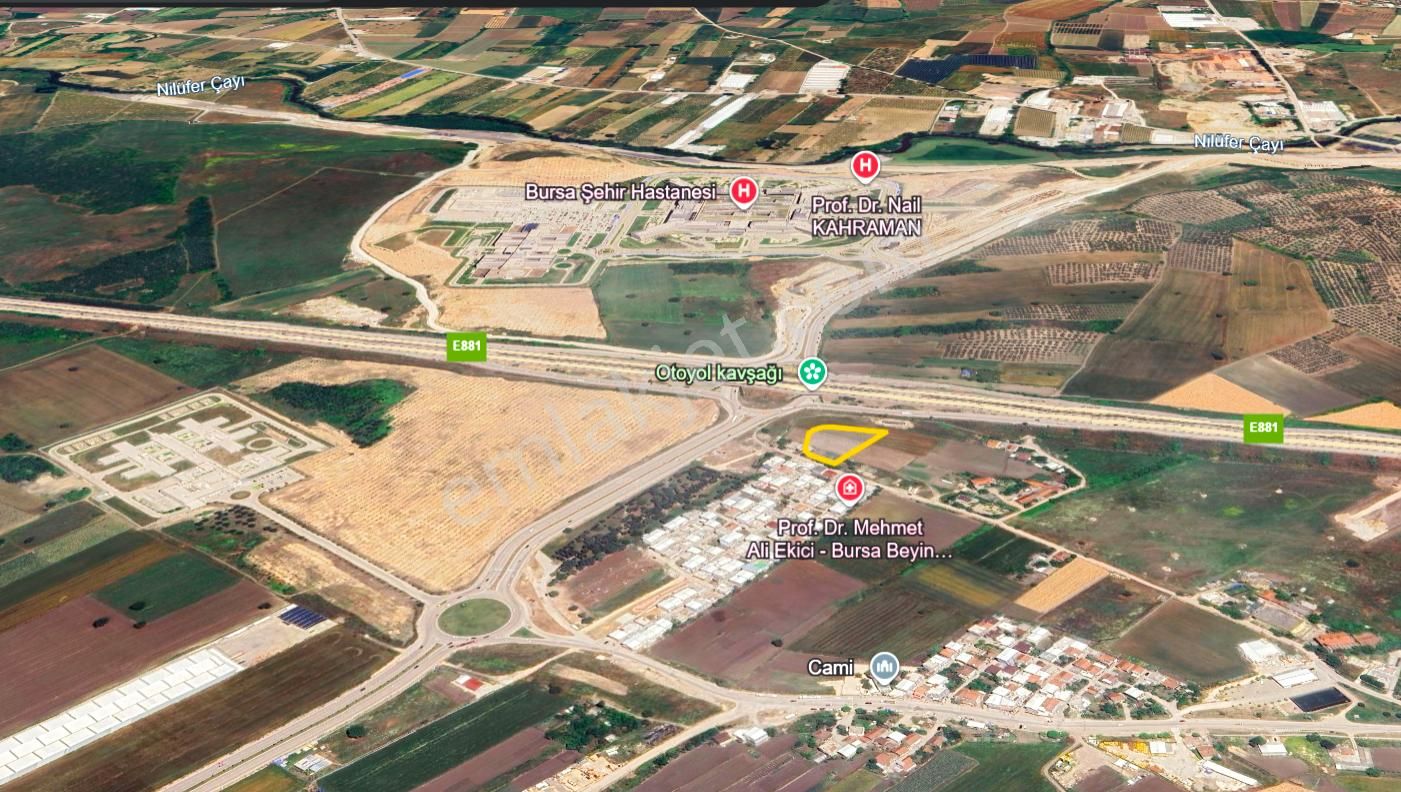 C21 Cius; Nilüfer Doğanköy Konut İmarlı 117m2 Hisseli Satılık Arsa - Görsel 15