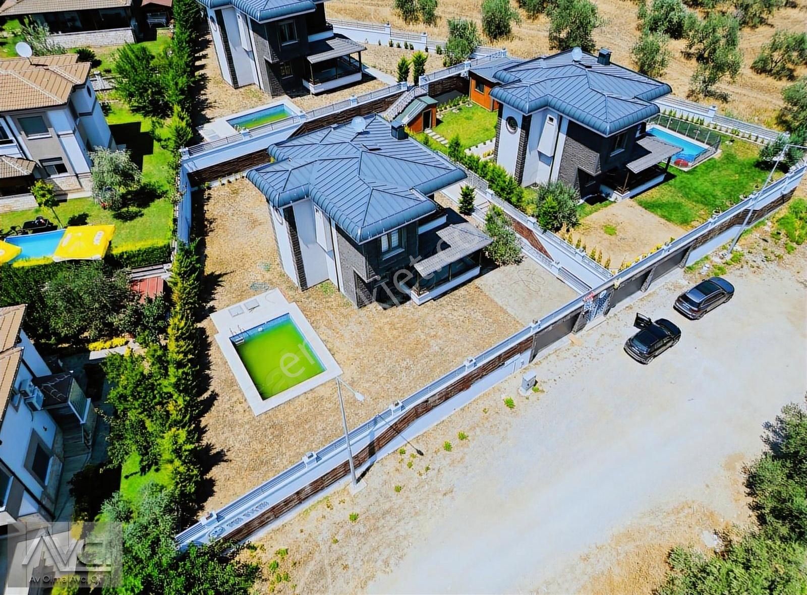 Avcı'dan Altınoluk 600m2 Arsa Manzaralı Müstakil Havuzlu Villa - Görsel 9