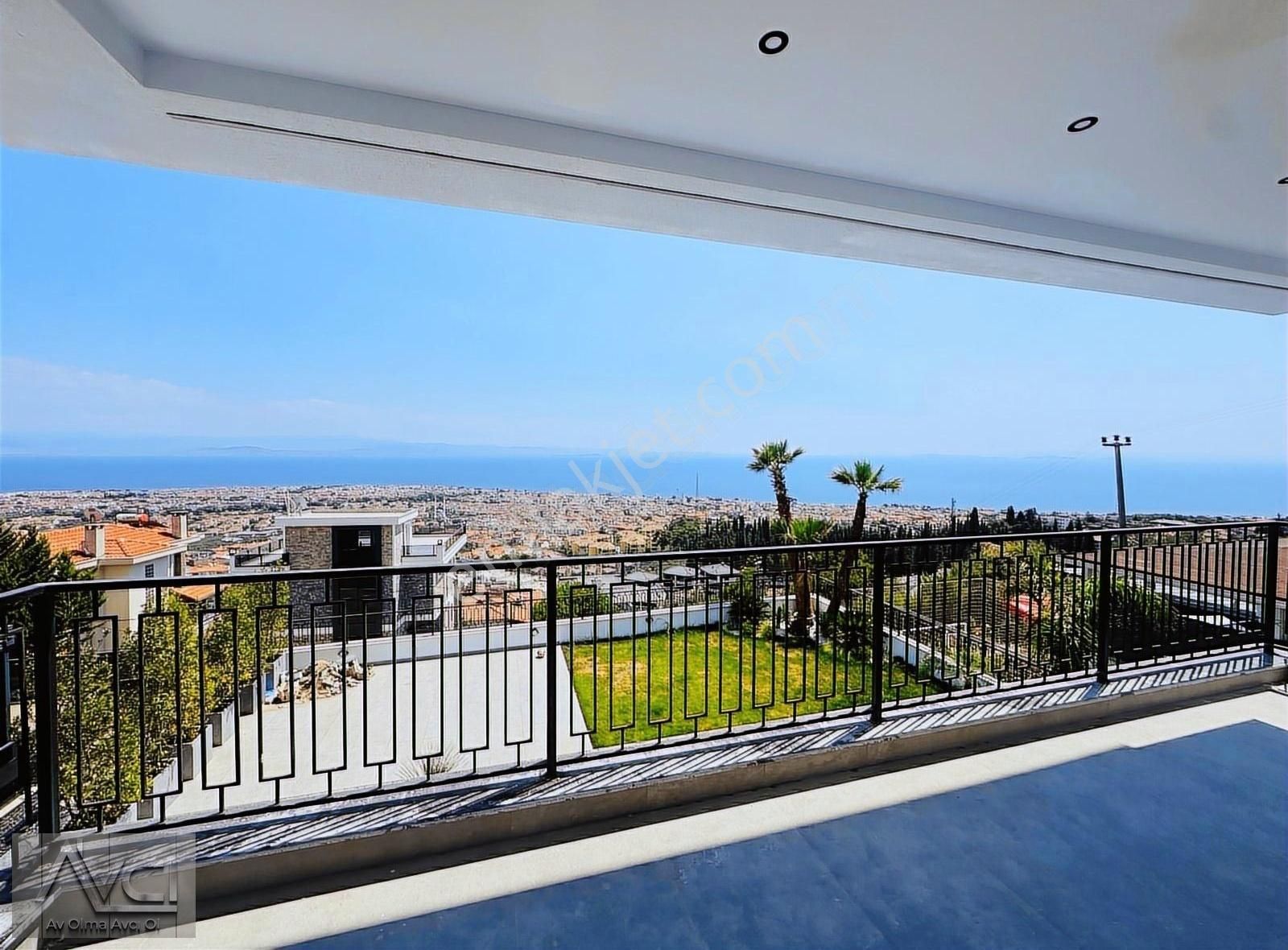 Avcı'dan Altınoluk Ful Deniz Manzara Asansörlü Havuzlu 4+1 Villa - Görsel 4