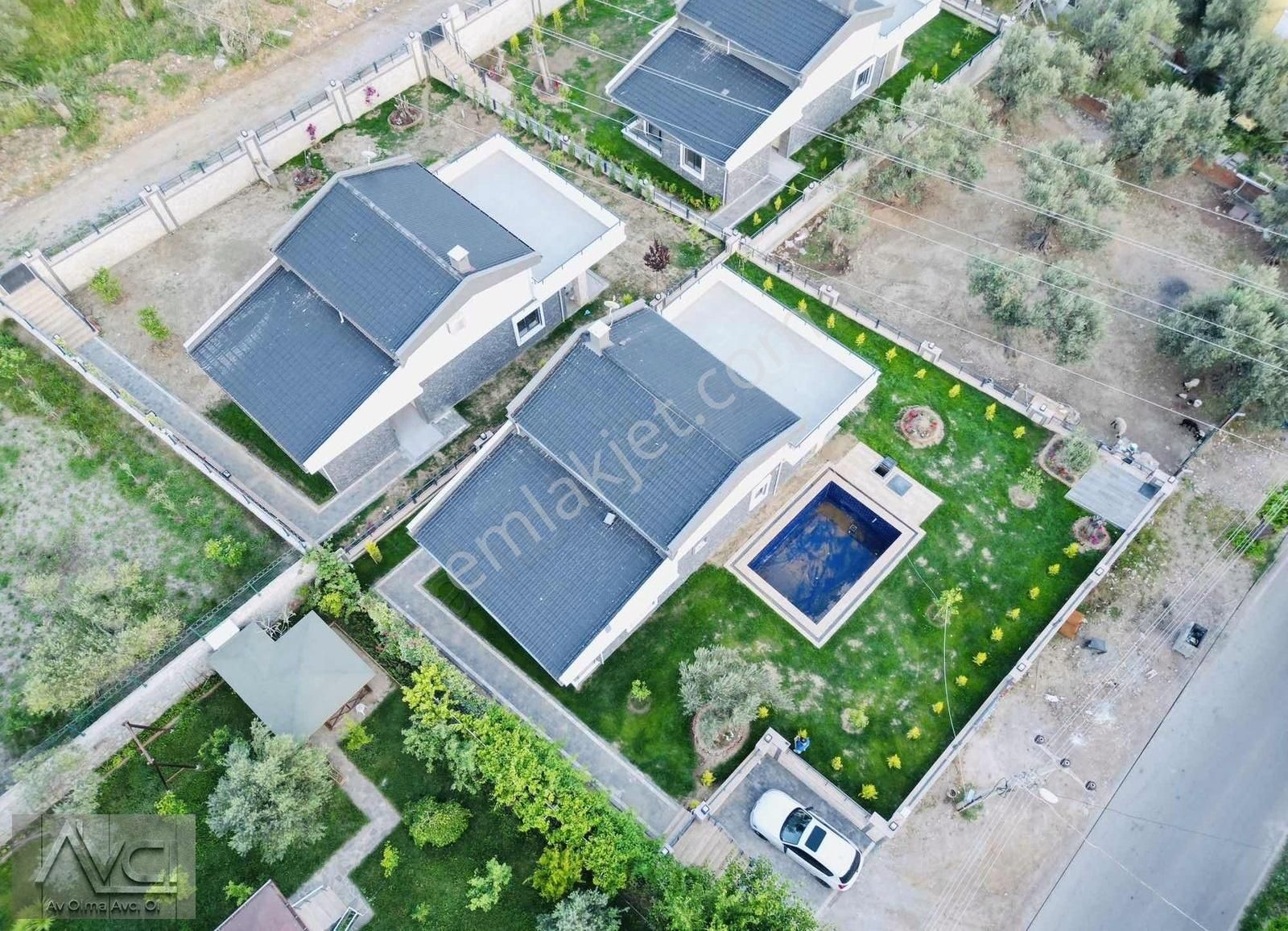 Avcı'dan Altınoluk 600m2 Arsa Deniz Manzaralı Tam Mustakil Havuz - Görsel 8