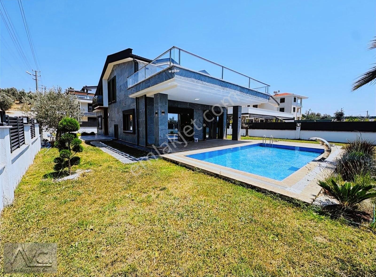 Avcı'dan 660m2 Arsa 5+1 Havuz Jakuzi Otopark Vrf Sistem Manzara - Görsel 18