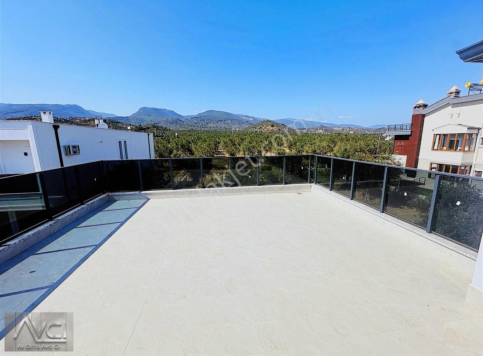 Avcı'dan Güre Kapalı Otopark 5+1 Havuz Teras Manzara Tripleks - Görsel 11