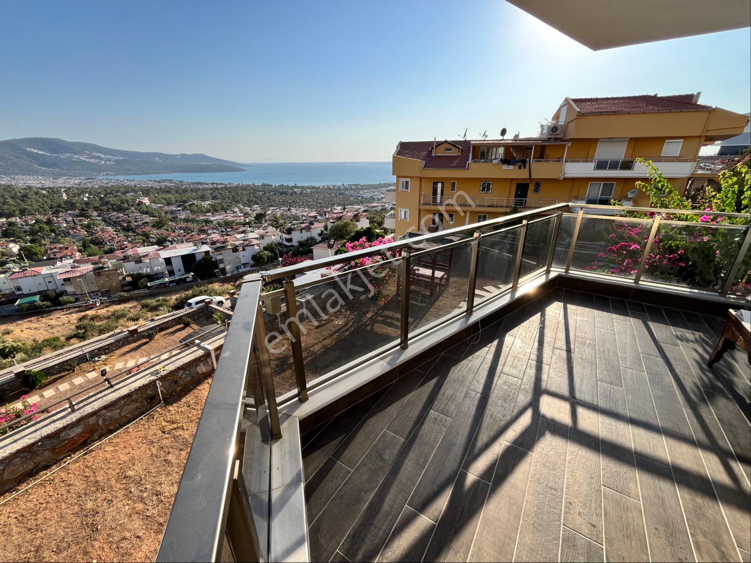 Full Deniz Manzaralı 3+1 Bahçeli Dubleks - Görsel 8