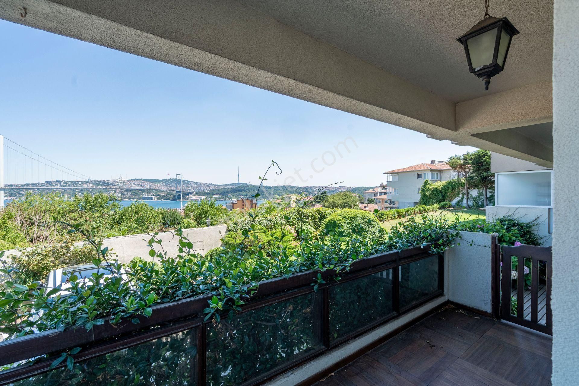 Ortaköy Palanga Caddesi'nde Boğaz Manzaralı Bahçe Katı - Görsel 9