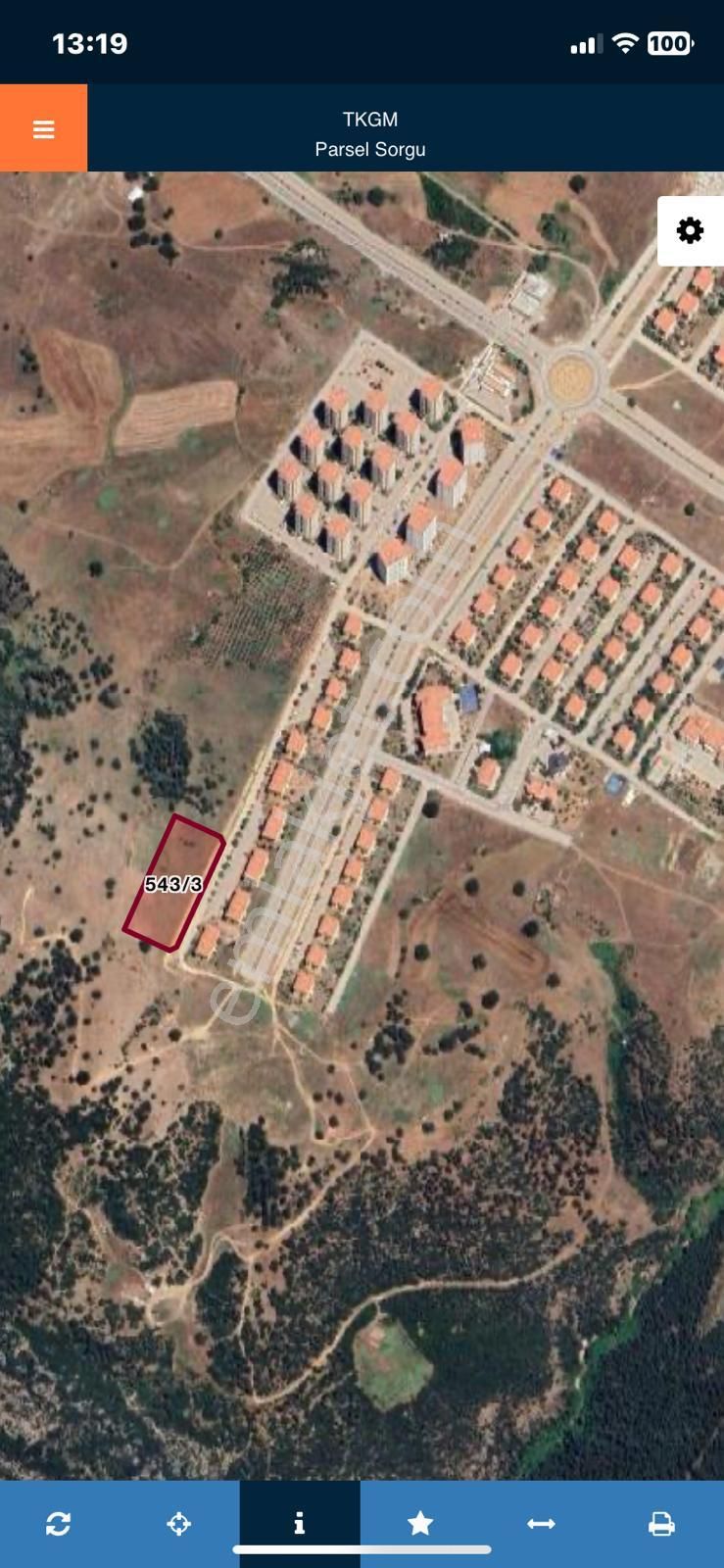 Bursa Gürsu Dışkaya Köyünde İpekyolu Mahllesinde İmarlı Satılık Arsa - Görsel 3