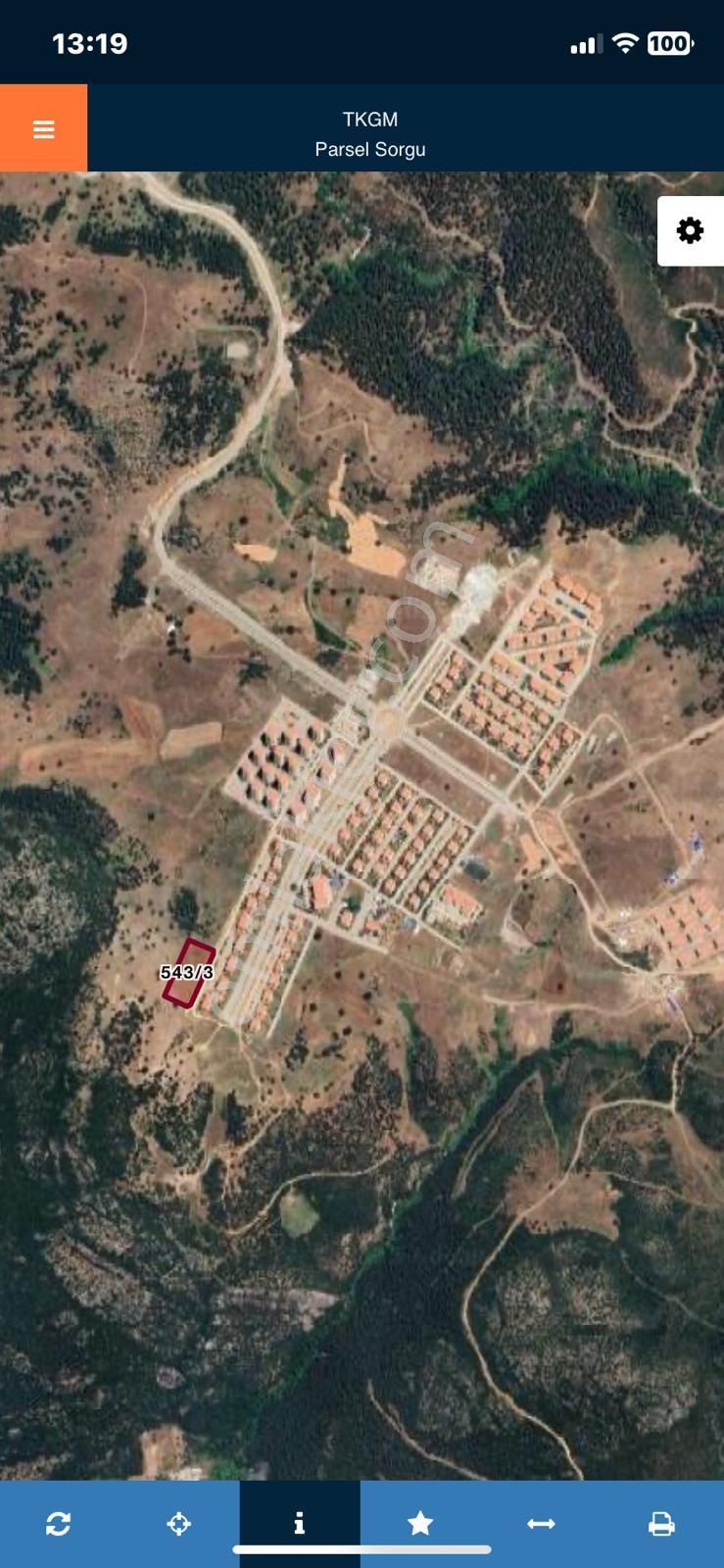 Bursa Gürsu Dışkaya Köyünde İpekyolu Mahllesinde İmarlı Satılık Arsa - Görsel 2