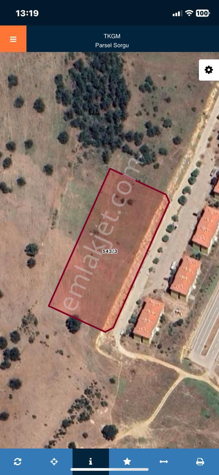 Bursa Gürsu Dışkaya Köyünde İpekyolu Mahllesinde İmarlı Satılık Arsa - Görsel 4