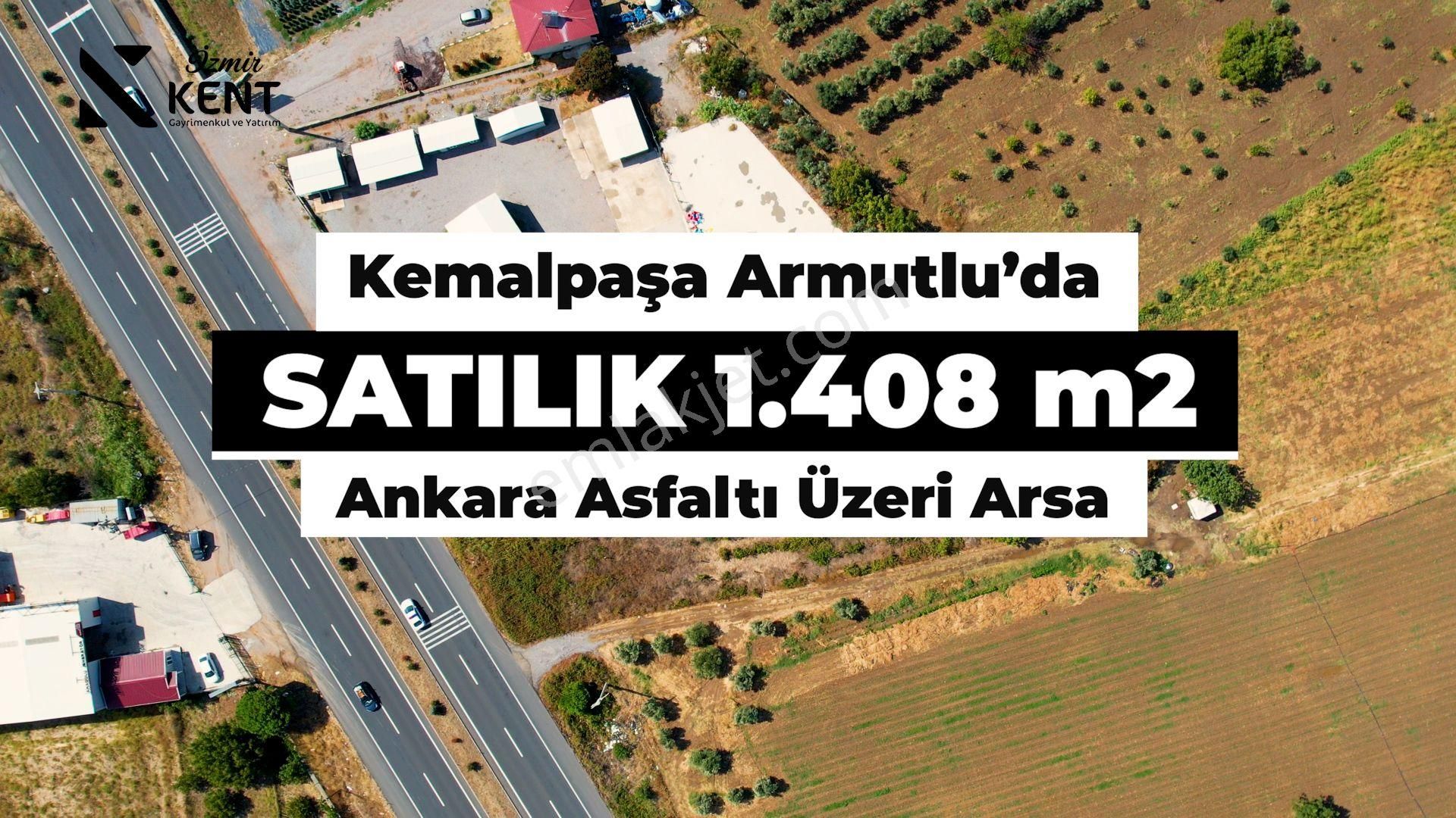 Kemalpaşa Armutlu 85.yıl Ankara Asfaltına Cepheli Satılık 1408 M2 Bahçe - Görsel 2