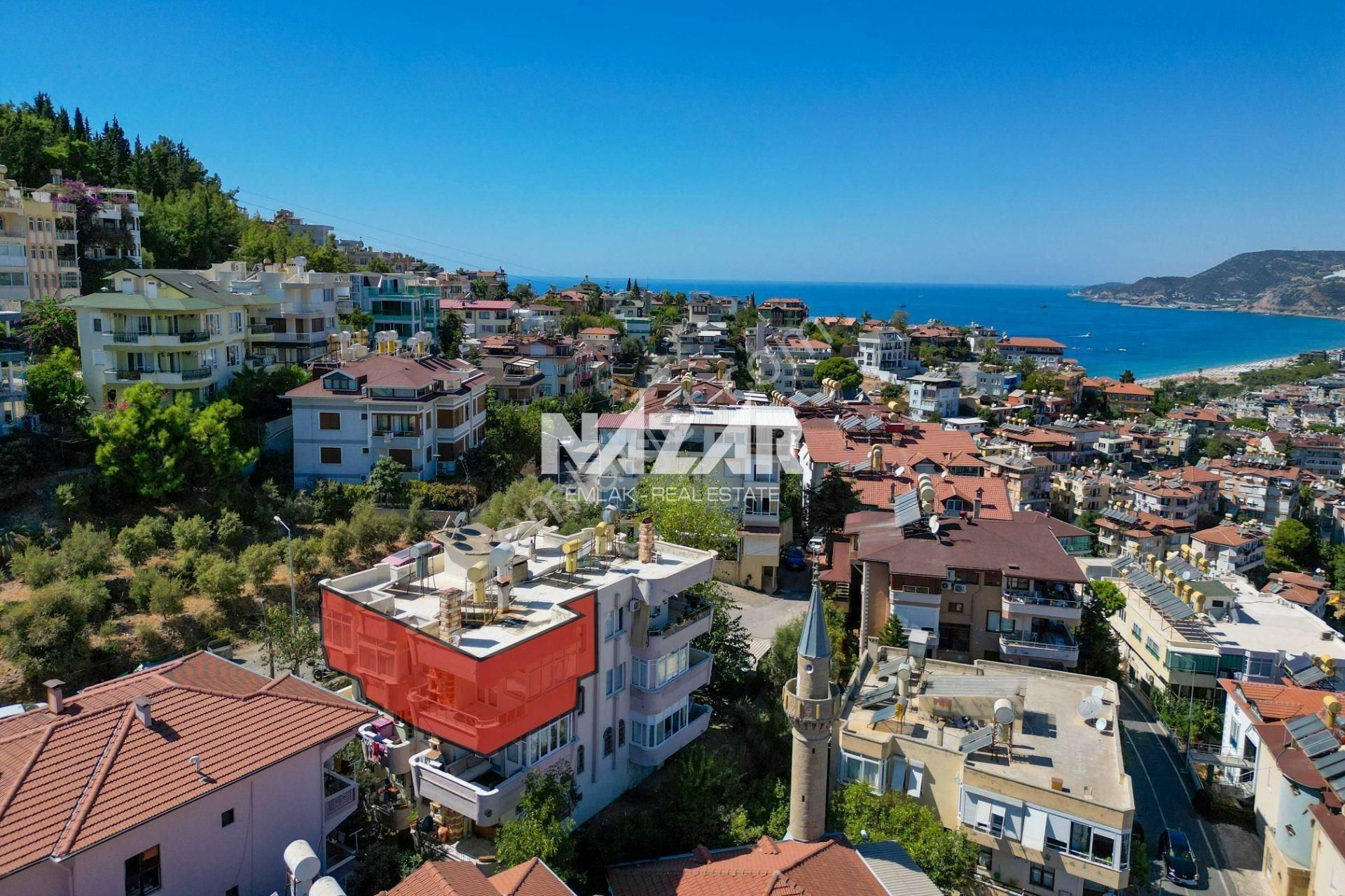 Alanya Merkez Çarşı Mahallesi'nde Kiralık 2+1 Manzaralı Daire - Görsel 3