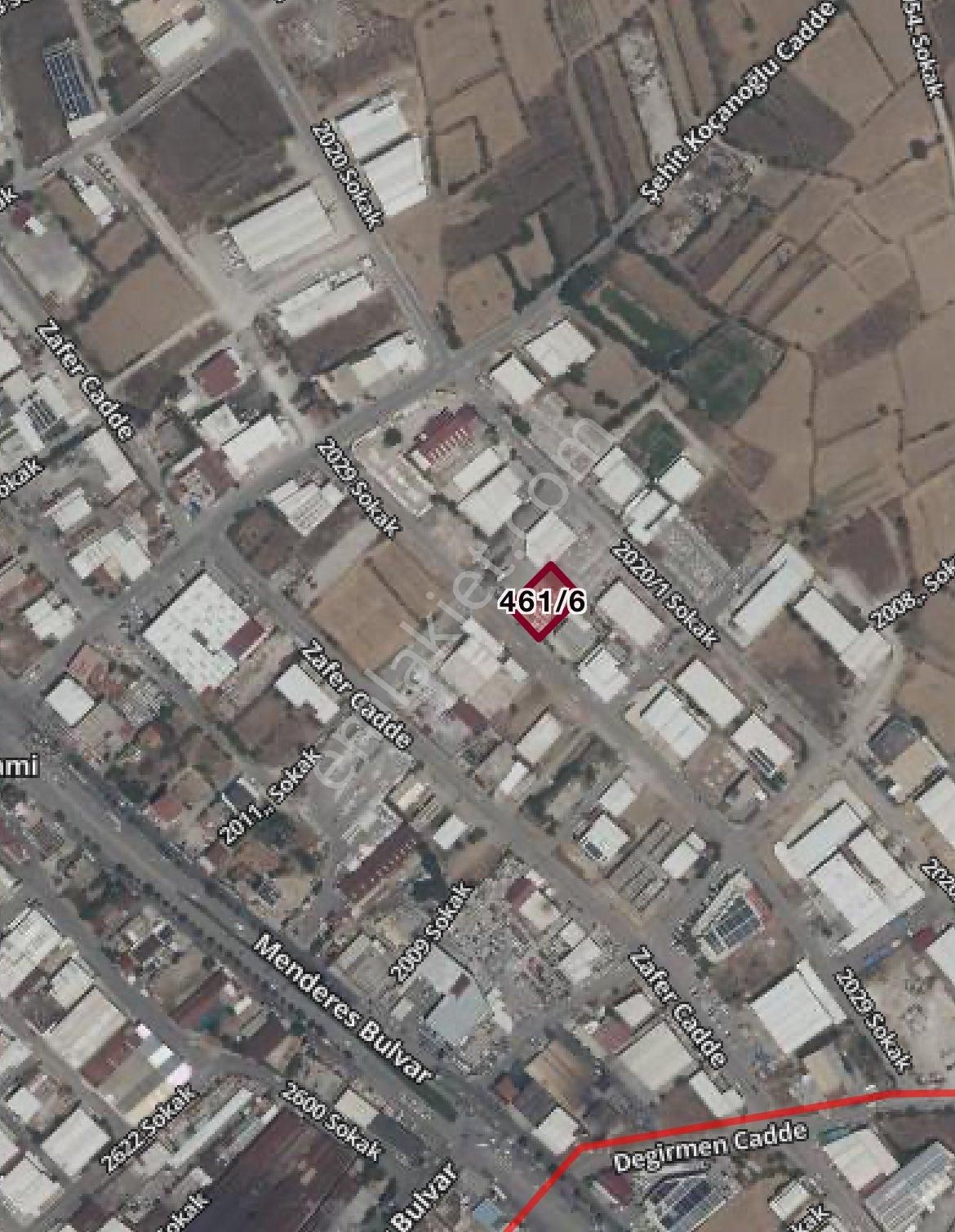Denizli Ak Çeşme’de 1493m2 Sanayi İmarlı Satılık Arsa