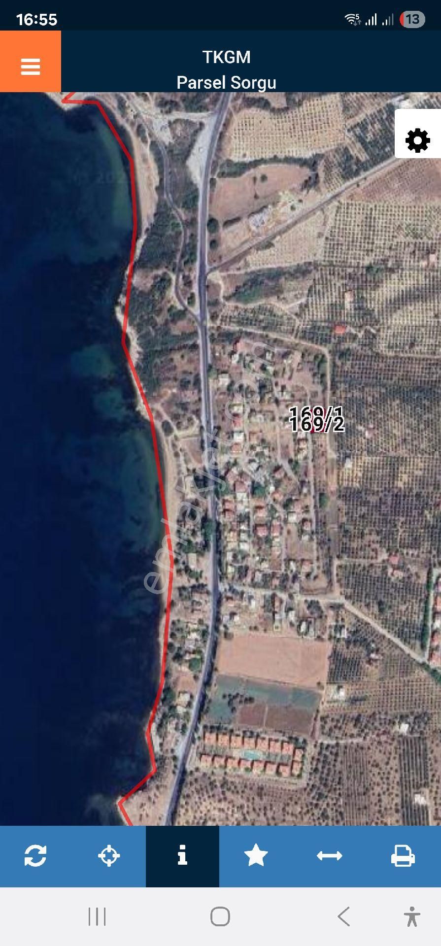 Didim Mavişehir Taşburun Mevki Denize 200 Metre 2 Adet 640 M2 Villa İmarli Satılık Arsa