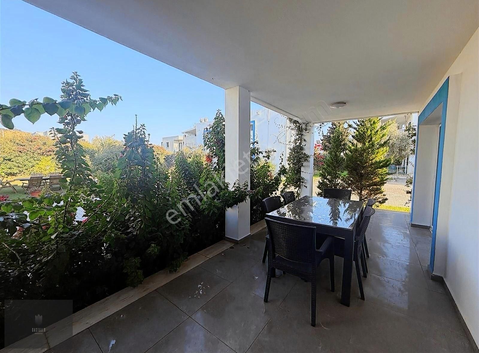 Ortakent'te Yıllık Kiralık Bahçe Katı 3 + 1 Daire