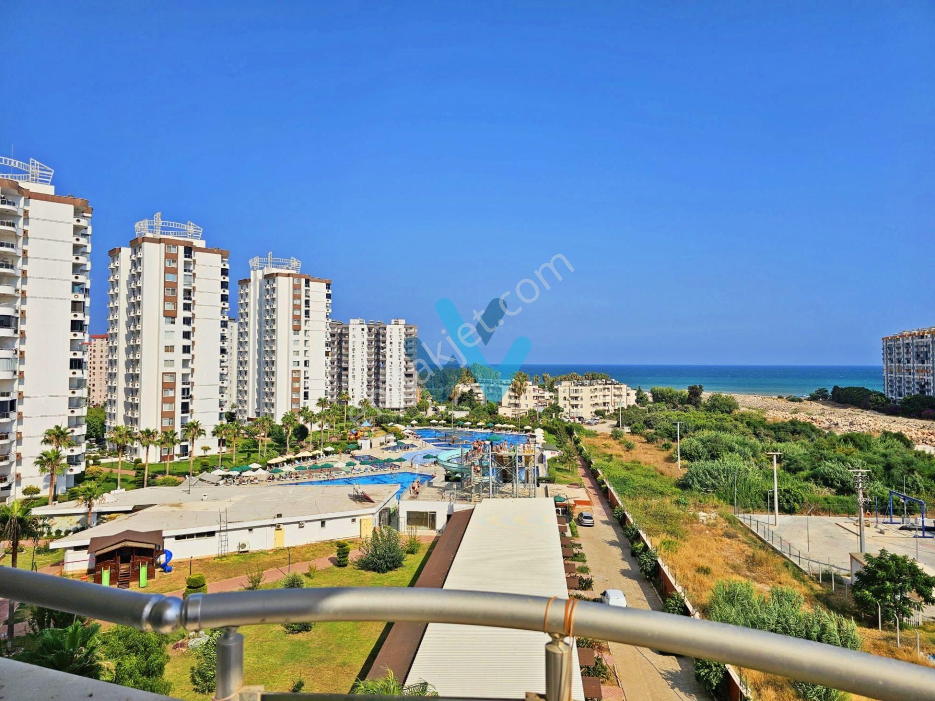 Win'den Suncity'de Deniz Manzaralı Eşyalı Yıllık Kiralık 1+1