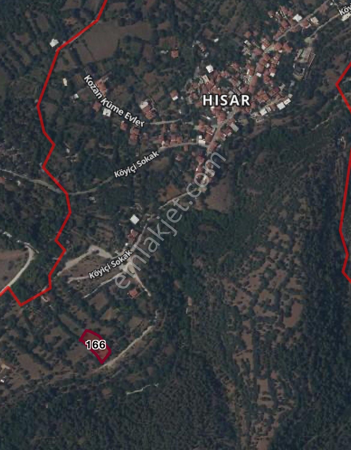 Denizli Hisar Mahallesinde 1925m2 Satılık Tarla