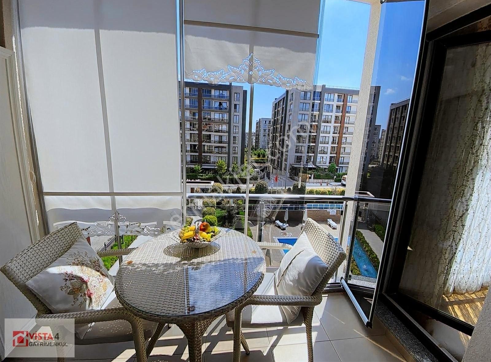 Beylikdüzü Vista Konakları Havuz Manzaralı 3+1 Satılık Daire Eşyalı Satılık - Görsel 20