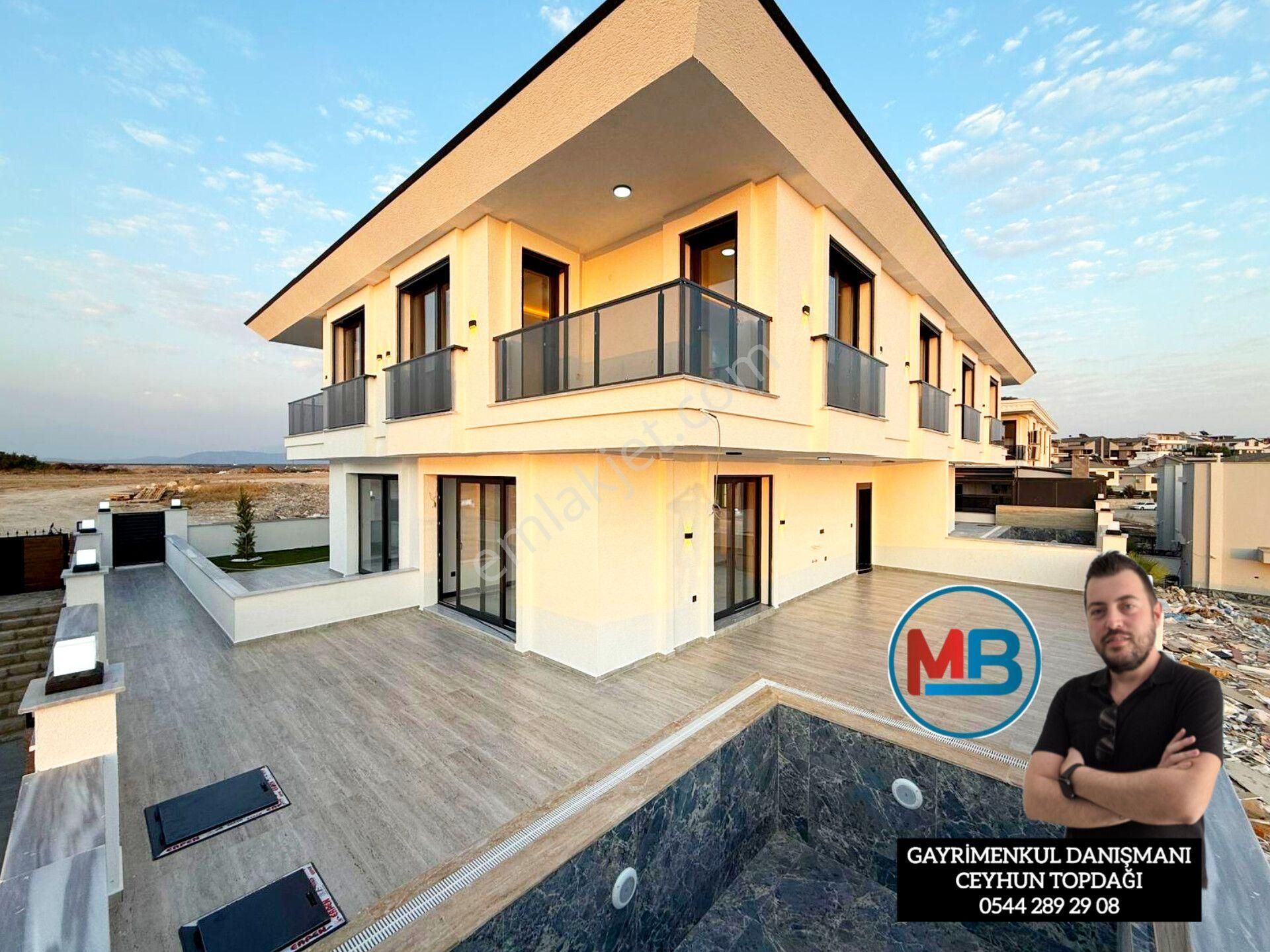 Satılık Didim Hisar Mh. 3+1 Bahçeli Sıfır Müstakil Havuzlu Villa Bağımsız ! - Görsel 3