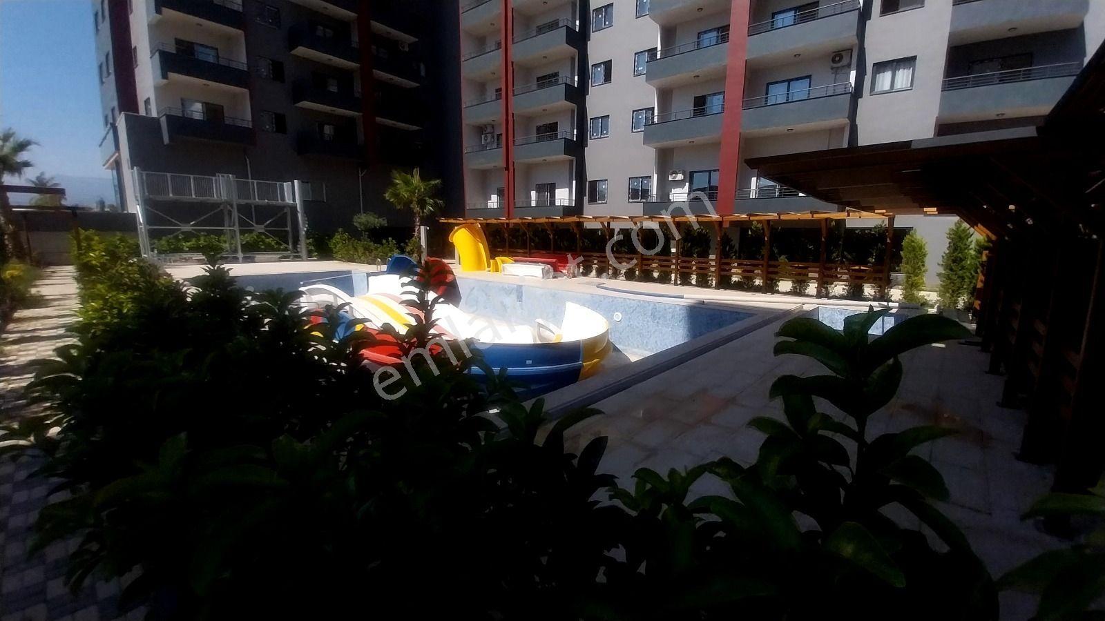 Aquaparklı Kapalı Yüzme Havuzlu Sosyal Donatılı 1+1 Açık Mutfak - Görsel 18