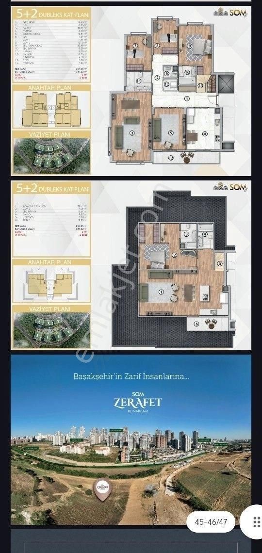 Başakşehir Zerafet Konakları 1'de Lüx Daireler - Görsel 6