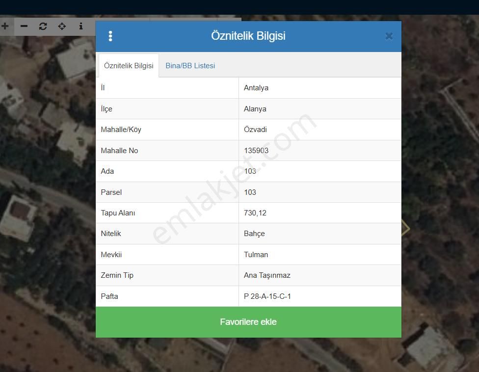 Alanya Özvadi Satılık Tarla - Görsel 2