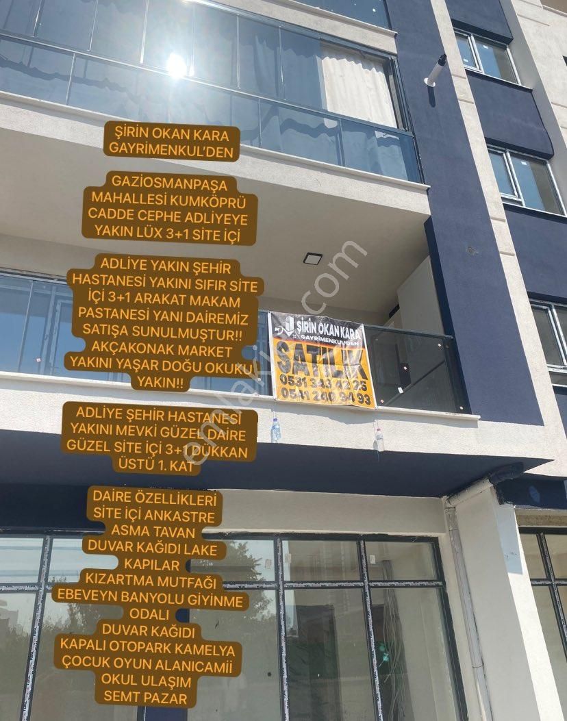 Karatay Gaziosman Paşa Mah Bulunan Dairemiz Satışta